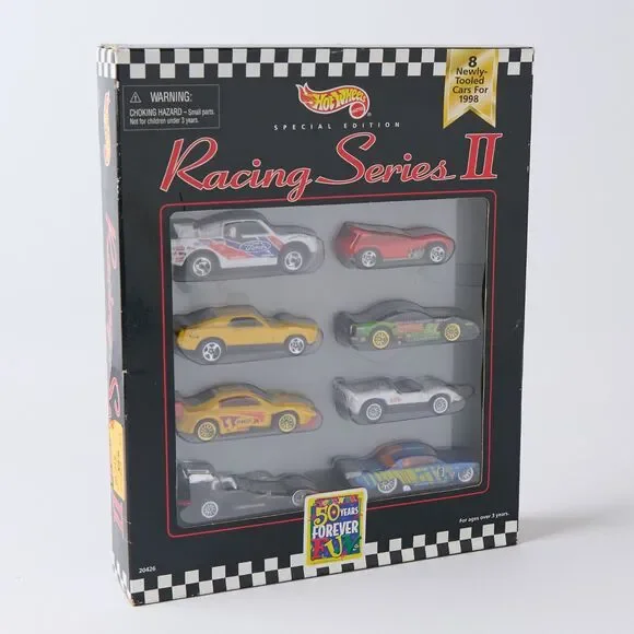 Hot Wheels 1998 Special Edition Racing Series II Toys R Us 50 Years SEALED 8 car - Picture 5 of 8